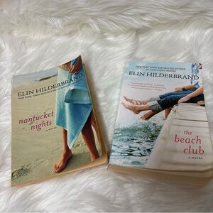 Set Of Elin Hilderbrand Novels:  The Beach Club & Nantucket Nights 2000/2002